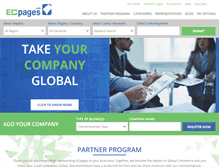 Tablet Screenshot of ecpages.com